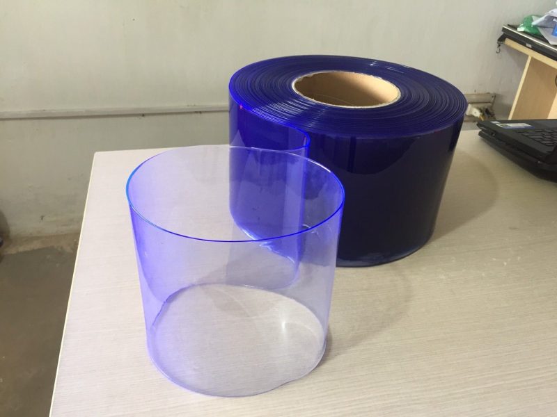 Cuộn nhựa pvc xanh trong