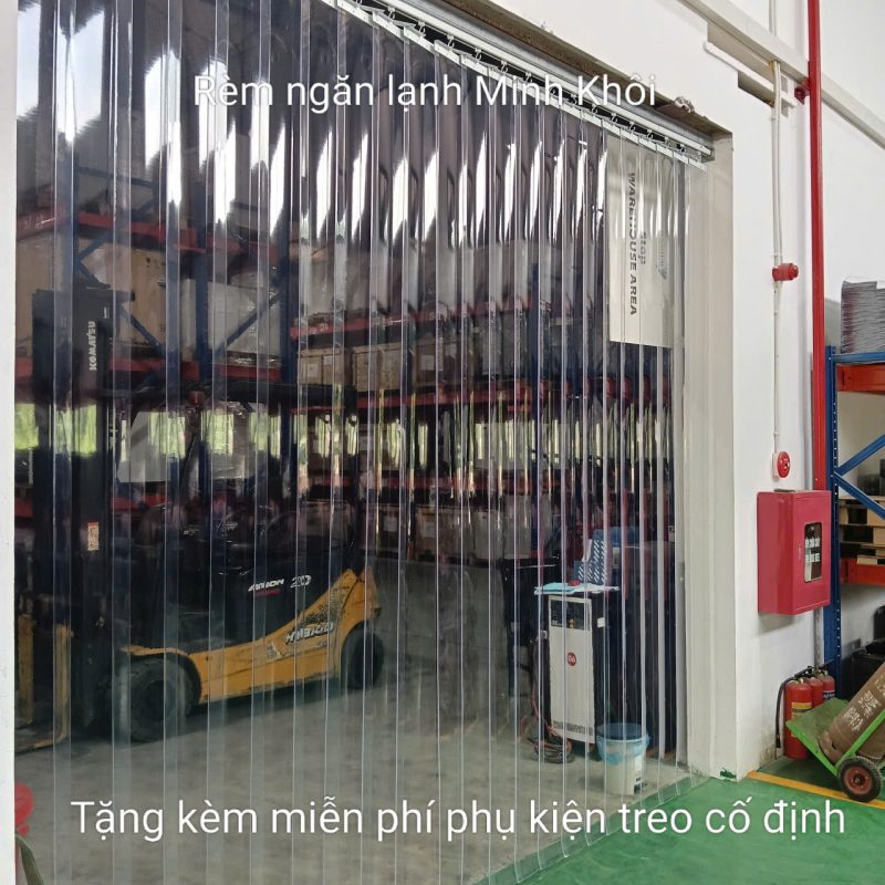 Rèm nhựa pvc ngăn lạnh 2026, Lắp đặt hôm nay, Giao toàn quốc tấm nhựa pvc ngăn lạnh âm sâu