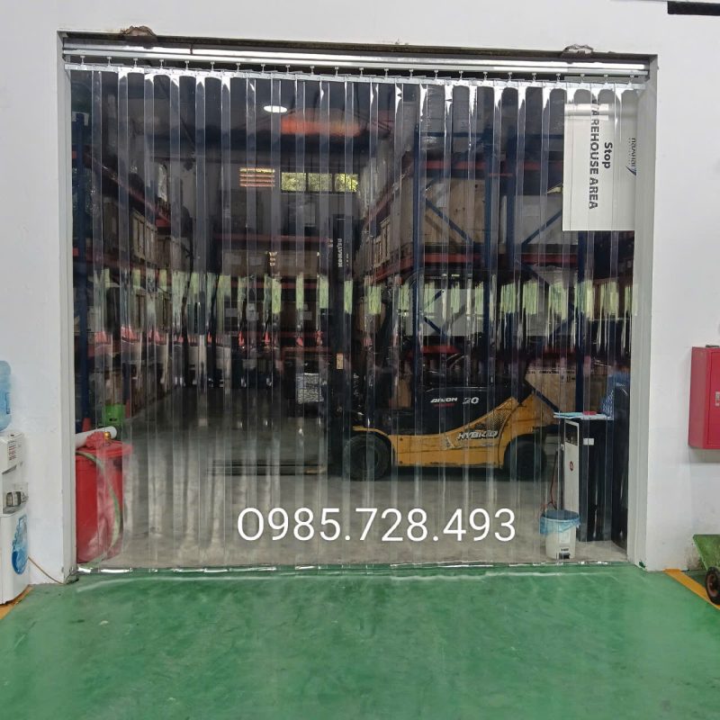 Rèm pvc rèm nhựa ngăn lạnh rèm nhựa