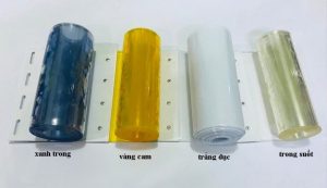 Màu sắc của mành nhựa ngăn lạnh