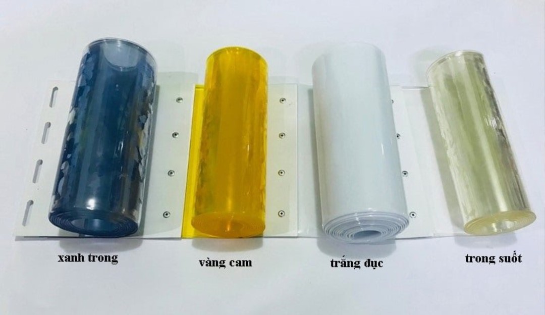 Màu sắc của rèm nhựa pvc ngăn lạnh