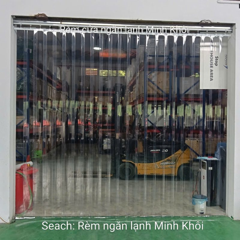 Rèm ngăn điều hoà trong suốt