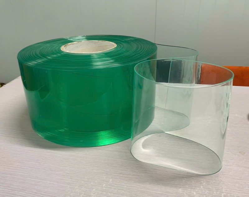 Cuộn nhựa pvc màu xanh ngọc