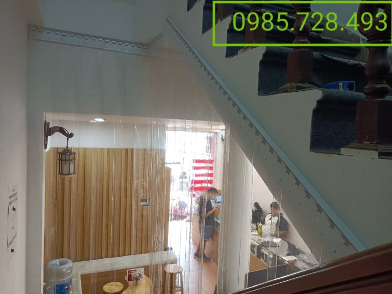 Rèm nhựa pvc ngăn lạnh 2026, Lắp đặt hôm nay, Giao toàn quốc màn nhựa ngăn lạnh cầu thang