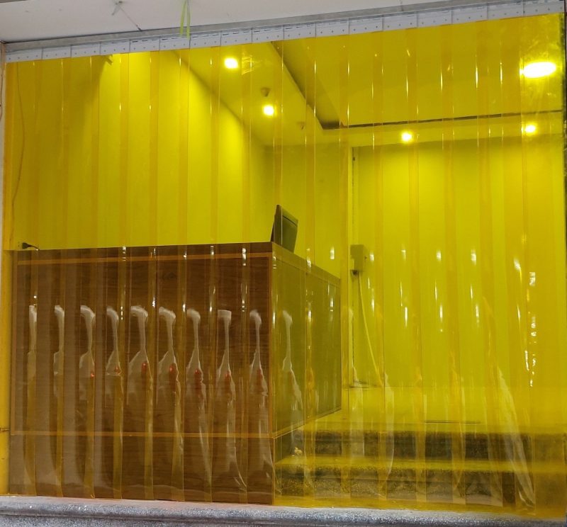 Rèm nhựa pvc cách nhiệt ngăn lạnh điều hoà