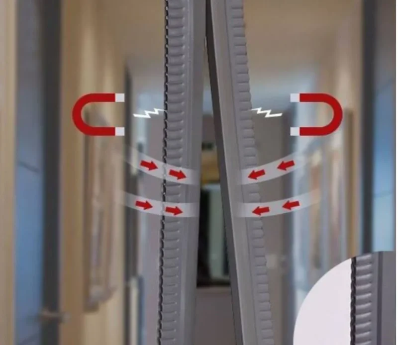 Rèm nam châm tính từ rèm nhựa pvc nam châm từ tính