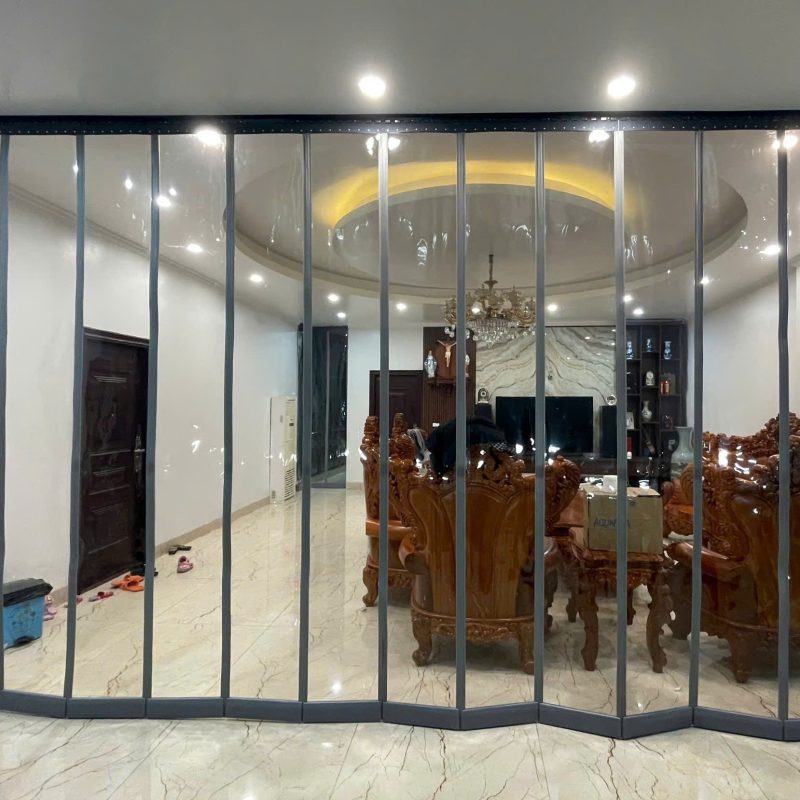 Rèm Nhựa PVC Nam Châm Từ Tính Hiệu Quả Đến 99% Rèm nhựa từ tính