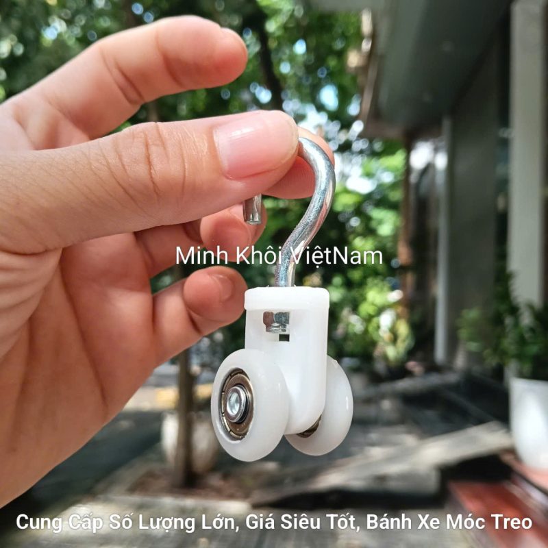 Rèm ngăn lạnh chắn điều hoà giá rẻ mua ở đâu - Minh Khôi Bánh xe treo làm rèm ngăn điều hoà